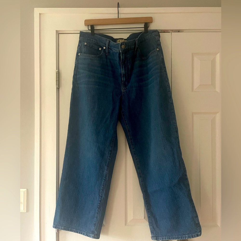 Madewell Size 33 Wideleg Jeans EUC